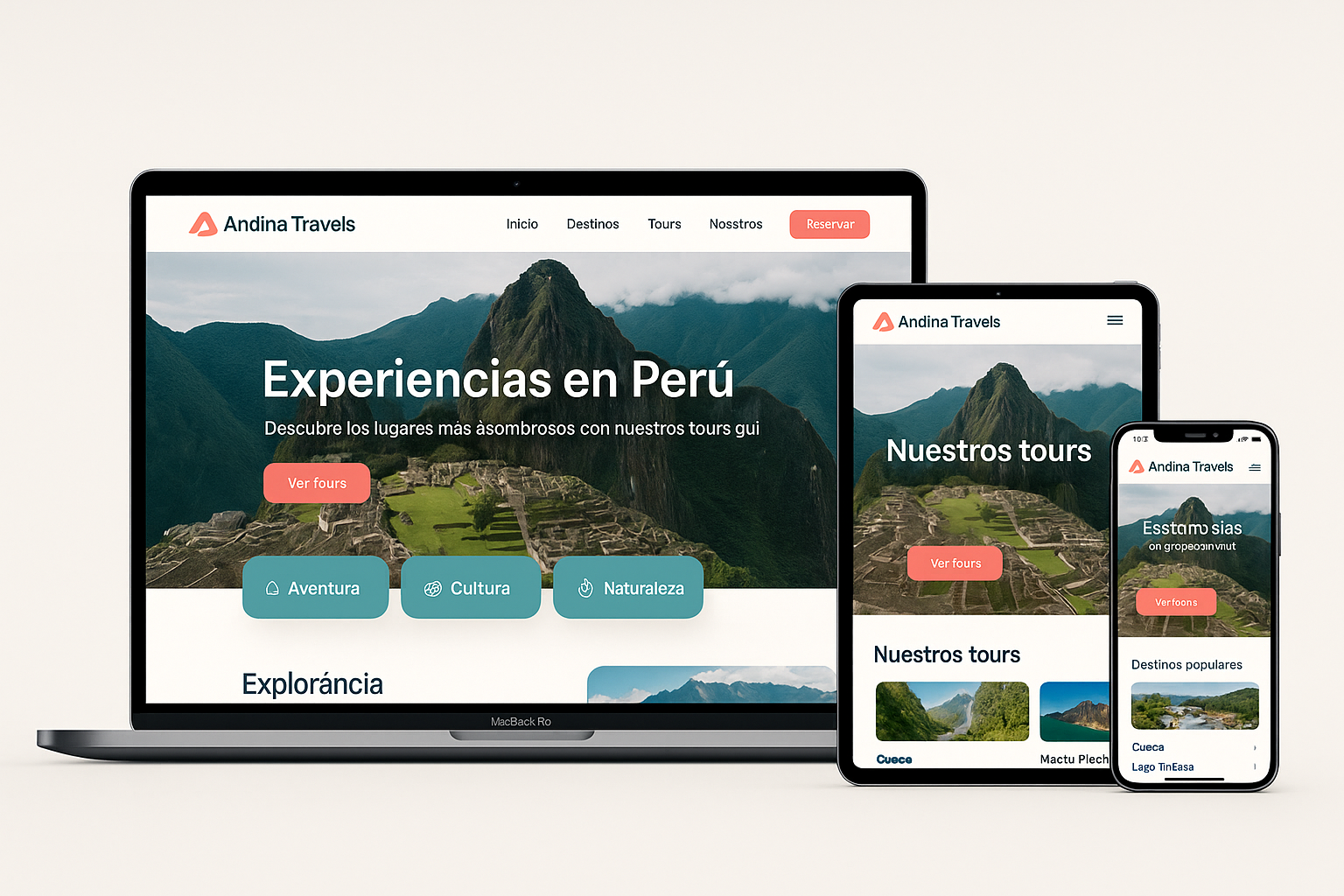 Página web realizada